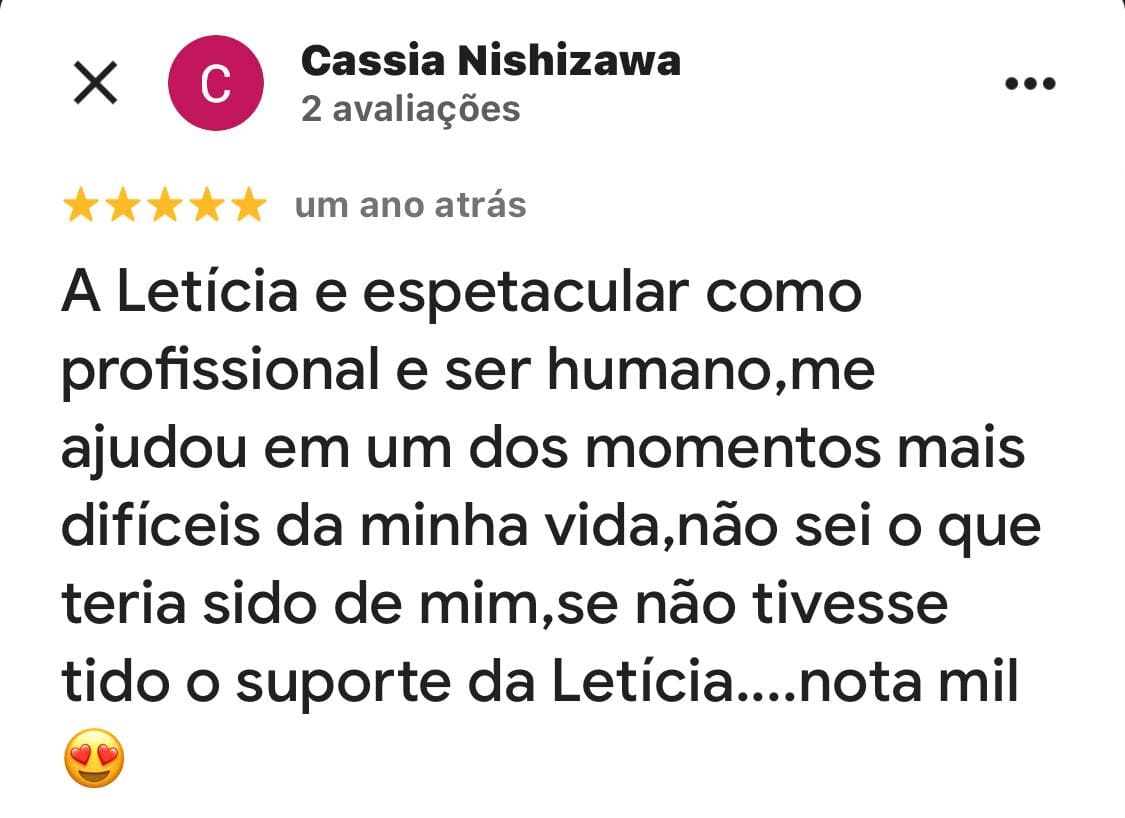 Letícia Ioshida - Depoimento - 003